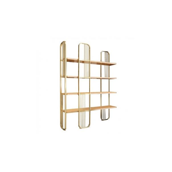 HANAH HOME Polica Sierra, zlatna - 171739