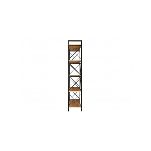 HANAH HOME Polica za knjige Nero Elit, braon/crna - 171742