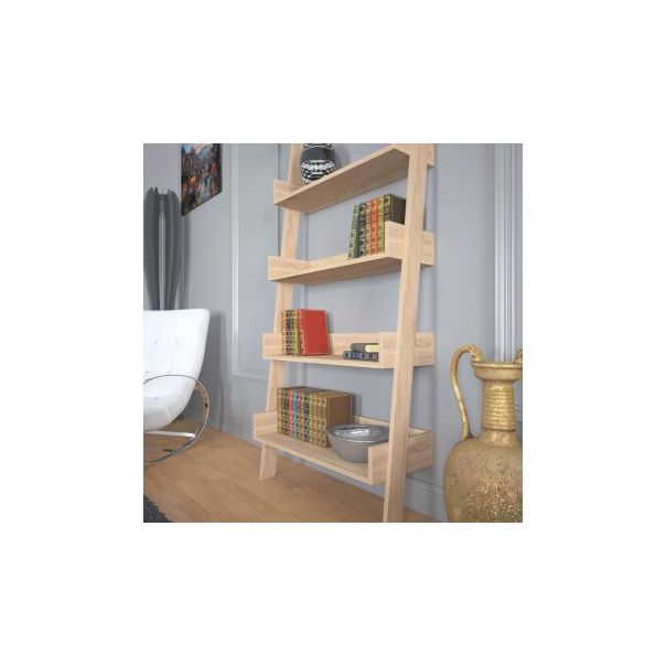 HANAH HOME Polica za knjige Only Light Oak - 171941