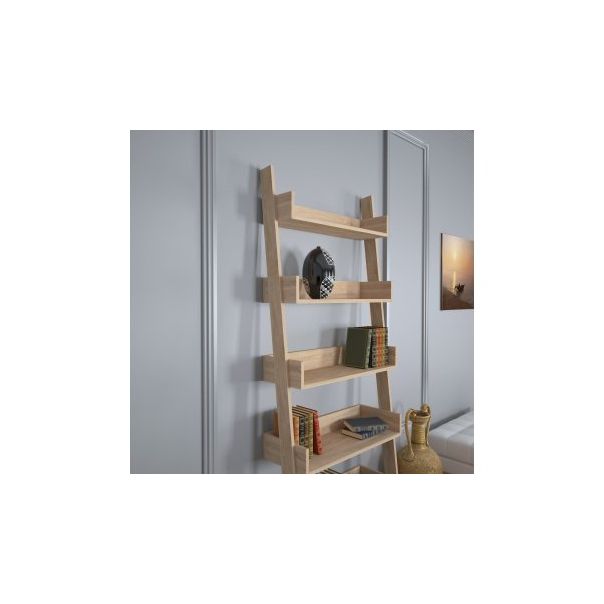 HANAH HOME Polica za knjige Only Light Oak - 171941