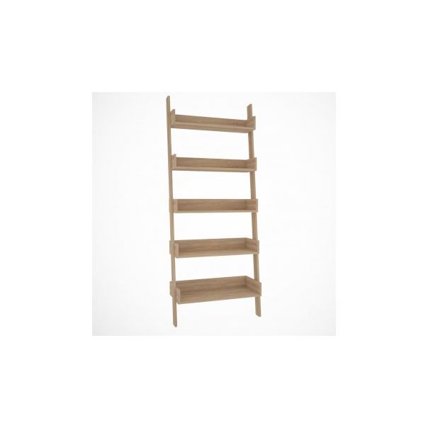 HANAH HOME Polica za knjige Only Light Oak - 171941