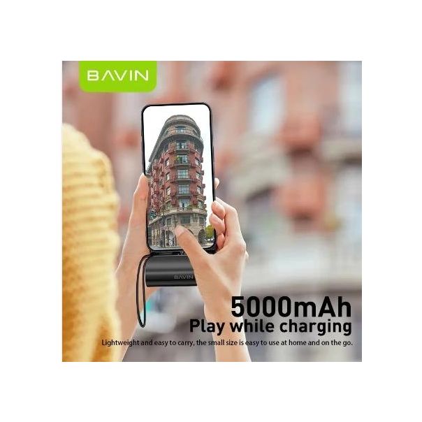 BAVIN Power bank 5000mAh, crna - 90310-1