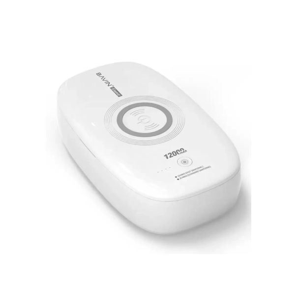 BAVIN Sterilizator/ Power Bank 12000mAh/Wireless Punjač 10w, bela - 90312