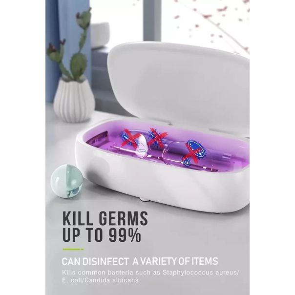 BAVIN Sterilizator/ Power Bank 12000mAh/Wireless Punjač 10w, bela - 90312