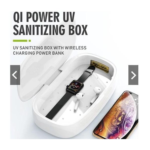 BAVIN Sterilizator/ Power Bank 12000mAh/Wireless Punjač 10w, bela - 90312