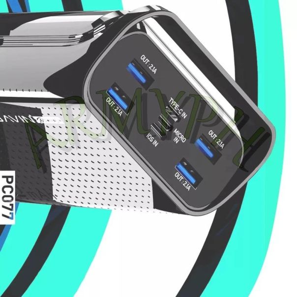 BAVIN Power bank 40000mAh, bela - 90315