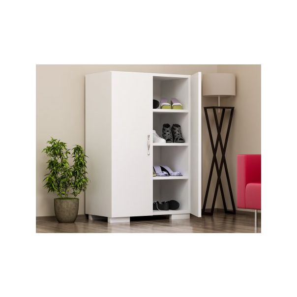 HANAH HOME Cipelarnik Mada4 Ayak, bela - 172100