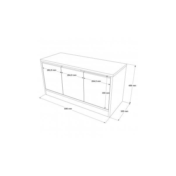 HANAH HOME Cipelarnik MR2 KE Oak (956LCS3404) - 172110