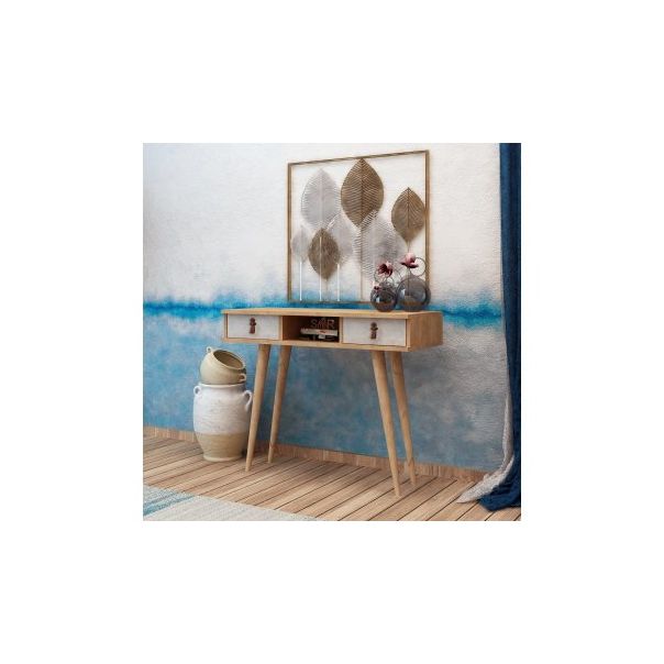 HANAH HOME Konzolni sto Lawen, svetlo braon - 172433