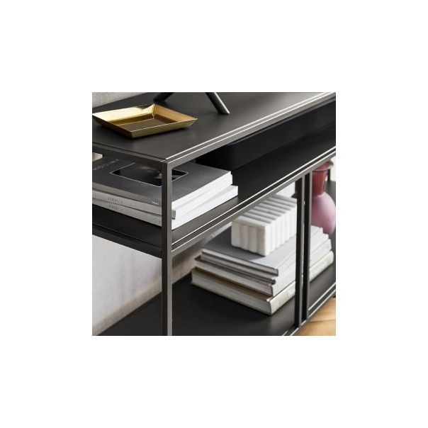 HANAH HOME Komoda Venedik, crna - 172435