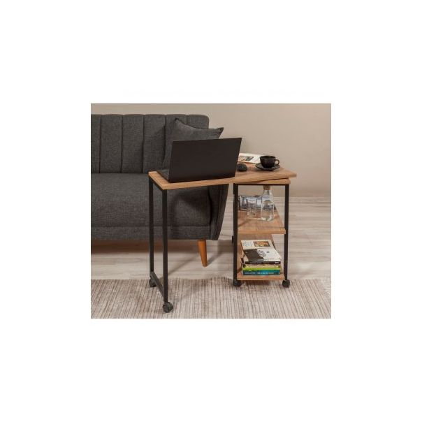 HANAH HOME Sto sa točkićima Melin - 172445