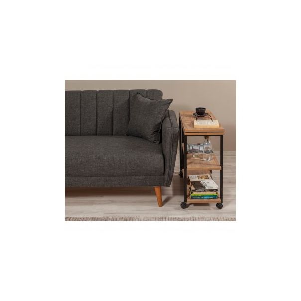 HANAH HOME Sto sa točkićima Melin - 172445