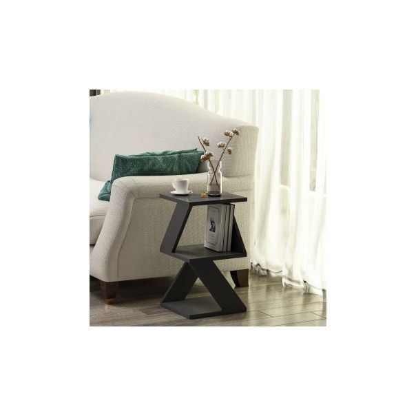 HANAH HOME Pomoćni stočić Albeni Anthracite - 172469