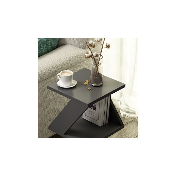 HANAH HOME Pomoćni stočić Albeni Anthracite - 172469