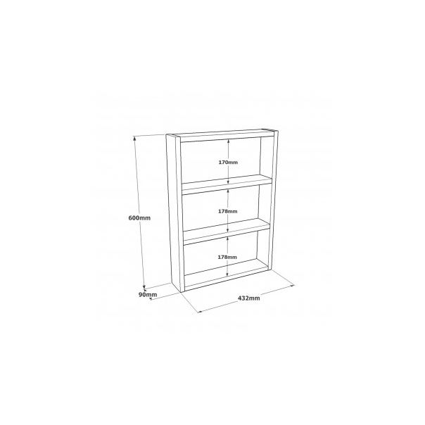 HANAH HOME Kuhinjska polica PR1 A - 172591