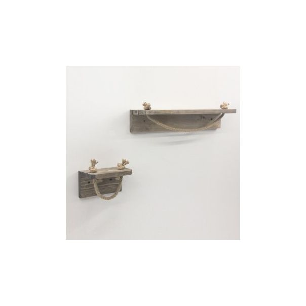 HANAH HOME Set kupatilskih polica Aa131, braon - 172601