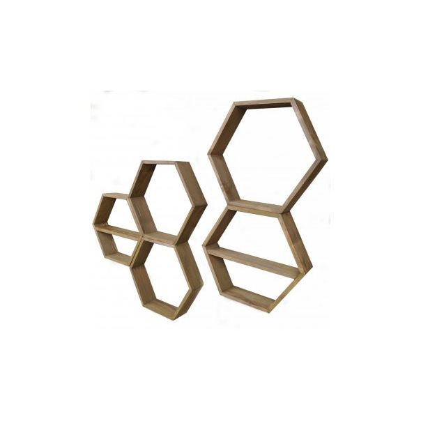 HANAH HOME Zidna polica HEX003 - 172625