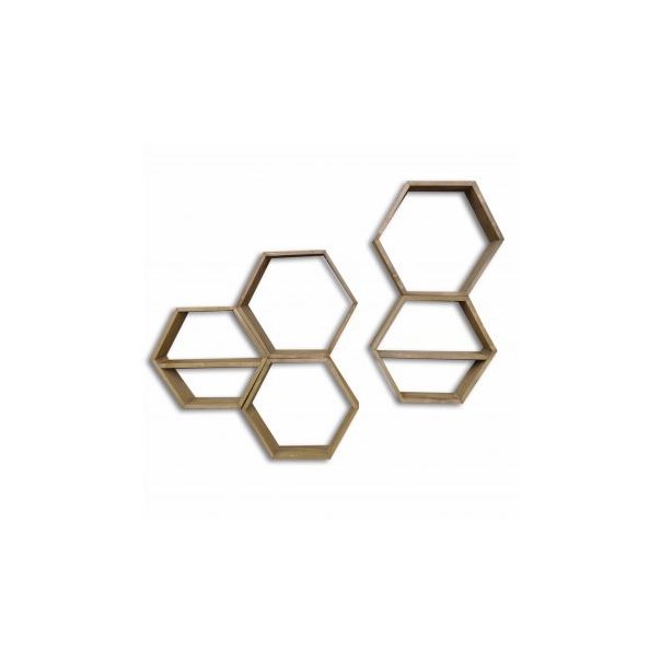 HANAH HOME Zidna polica HEX003 - 172625