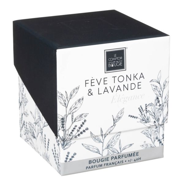ATMOSPHERA Mirisna sveća 8x9cm vosak/staklo tamno siva - 172760E