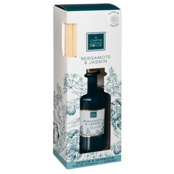 ATMOSPHERA Mirišljavi štapići 6,5x14cm vosak/staklo tamno zelena - 172761F