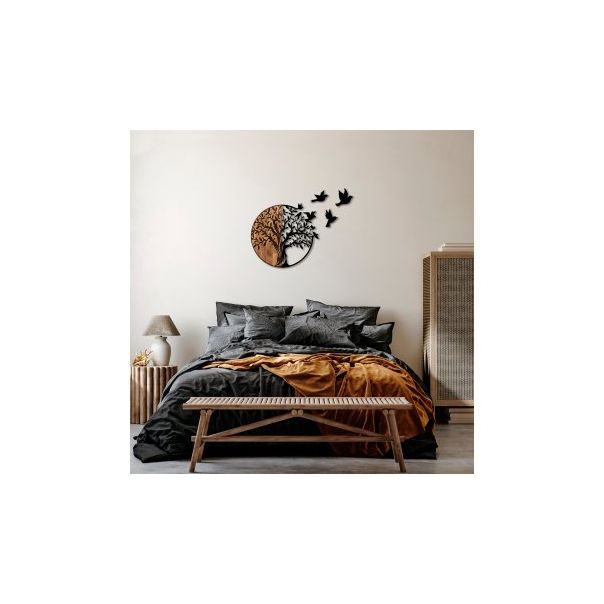WALLXPERT Zidna dekoracija Tree And Birds 322 - 172781