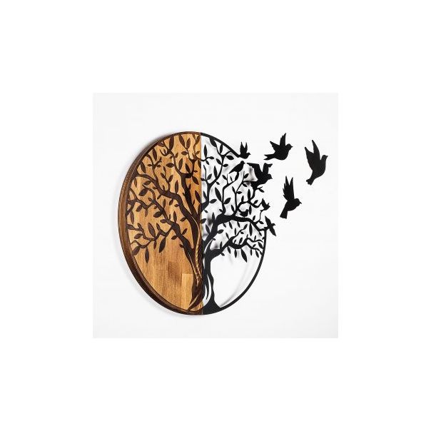 WALLXPERT Zidna dekoracija Tree And Birds 322 - 172781
