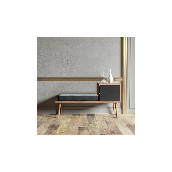 HANAH HOME Cipelarnik Fiume, braon/siva - 172808