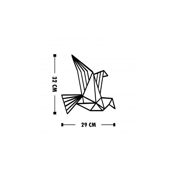 WALLXPERT Zidna dekoracija Oragami - 172851-1