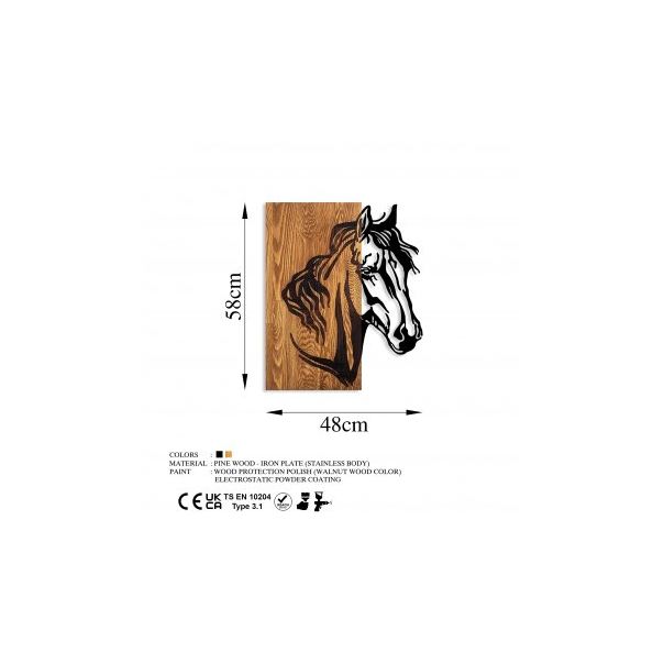 WALLXPERT Zidna dekoracija Horse 1 - 172855