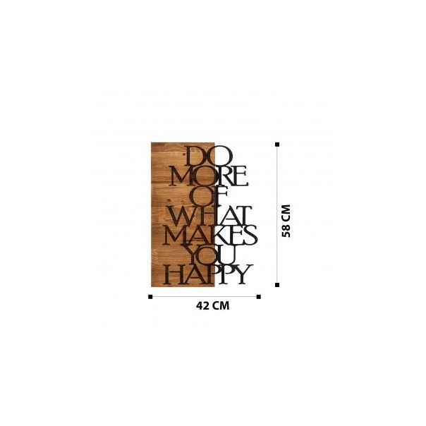 WALLXPERT Zidna dekoracija Do More Of What Makes You Happy 279ENZ1747 - 172857