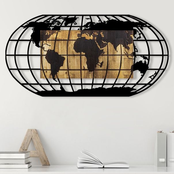 WALLXPERT Zidna dekoracija World Map 2 - 172858