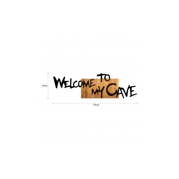 WALLXPERT Zidna dekoracija Welcome To My Cave - 172863