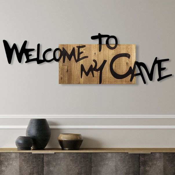 WALLXPERT Zidna dekoracija Welcome To My Cave - 172863