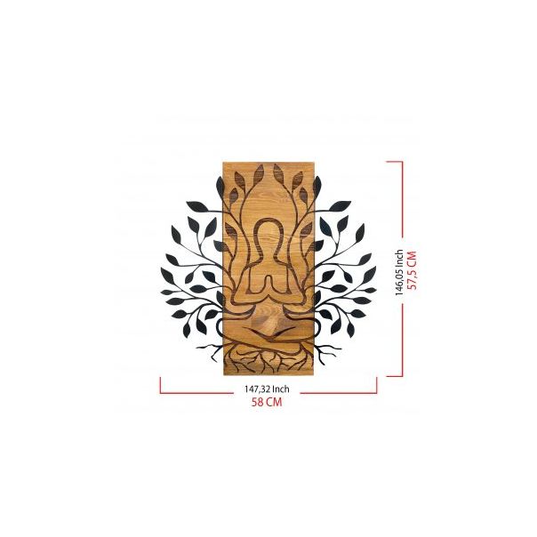 WALLXPERT Zidna dekoracija Meditation - 172870