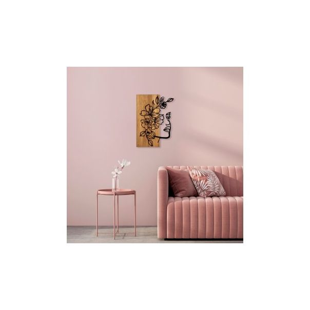 WALLXPERT Zidna dekoracija Woman Floral Face 372 - 172874-1