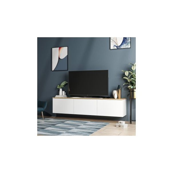 HANAH HOME TV polica Neon White - 172923