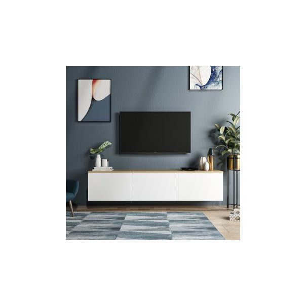 HANAH HOME TV polica Neon White - 172923