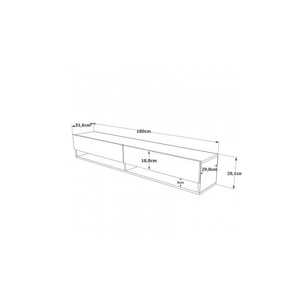 HANAH HOME TV polica FR9 A - 172925