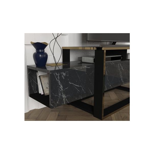 HANAH HOME TV polica Bianco - 172926