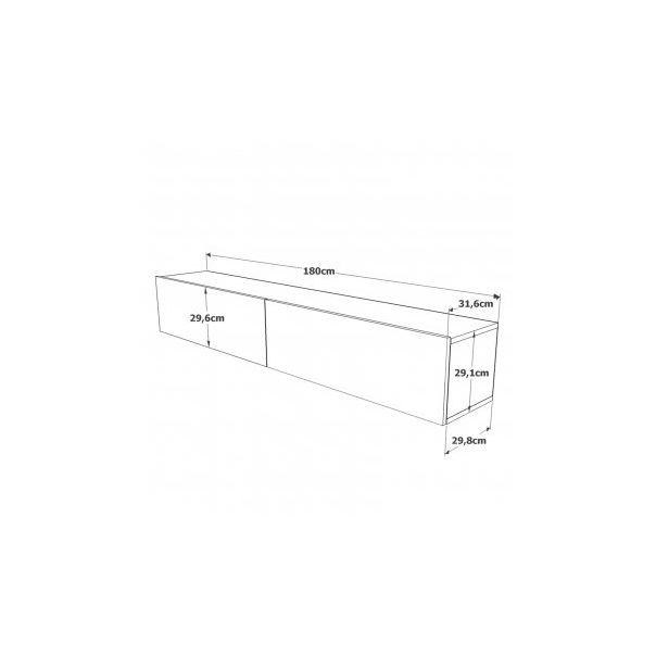 HANAH HOME TV polica FR8 AW - 172993