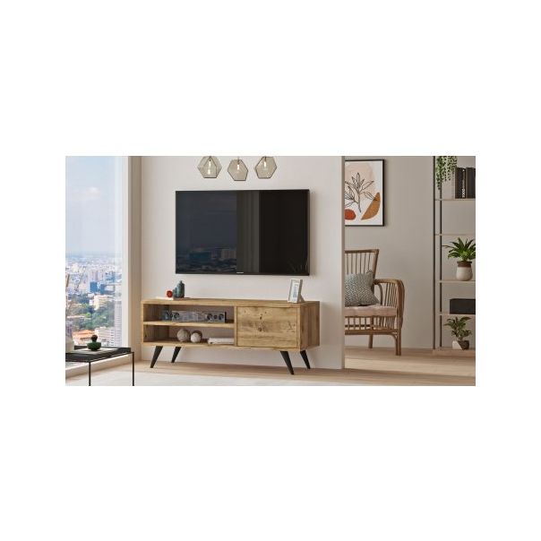 HANAH HOME TV komoda Cd1-A, svetlobraon - 172996-1