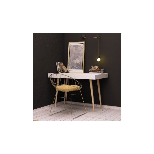 HANAH HOME Radni sto Veronika, bela - 173017