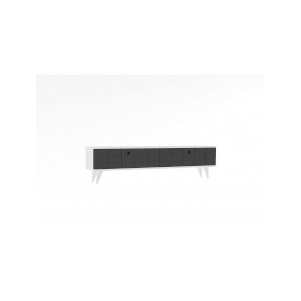 HANAH HOME TV polica Alberi Anthracite White - 173141