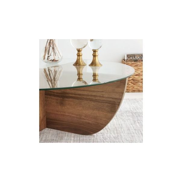 HANAH HOME Sto za dnevnu sobu Lily Walnut - 173178