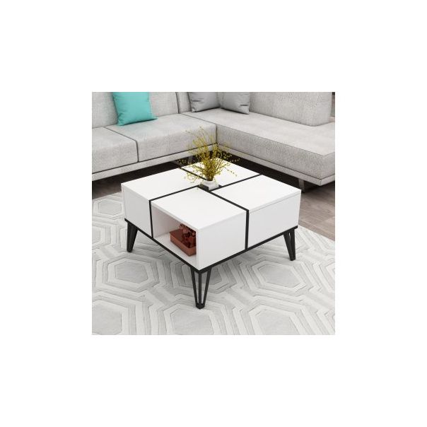 HANAH HOME Sto za dnevnu sobu Nirvana White - 173199