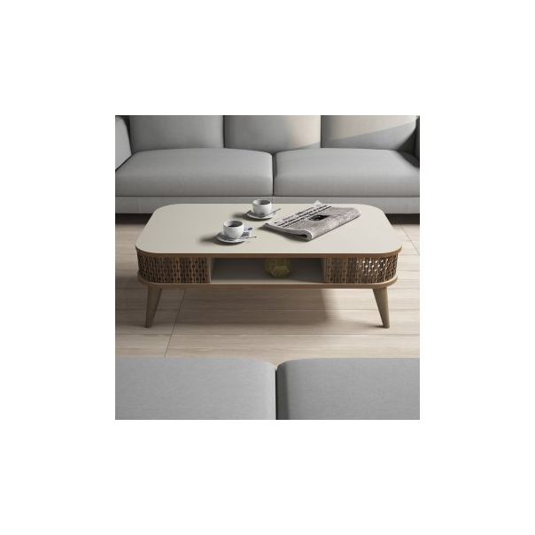 HANAH HOME Klub sto Eylül, krem - 173201