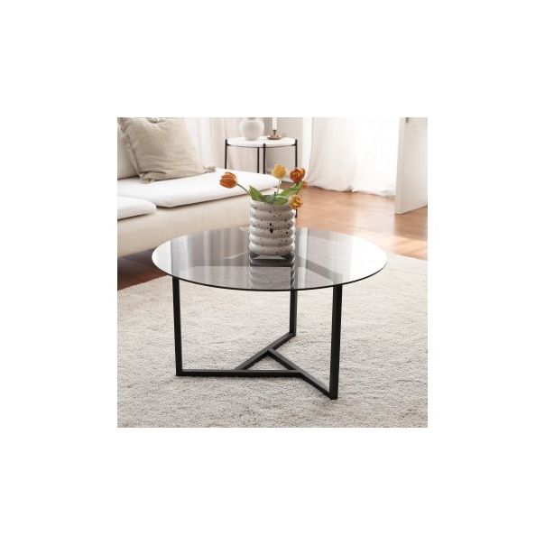 HANAH HOME Klub sto Trio sehpa S402F, crna - 173206