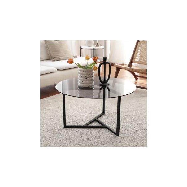 HANAH HOME Klub sto Trio sehpa S402F, crna - 173206