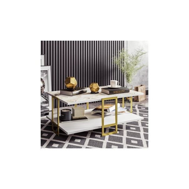 HANAH HOME Sto za dnevnu sobu Polka White - 173283