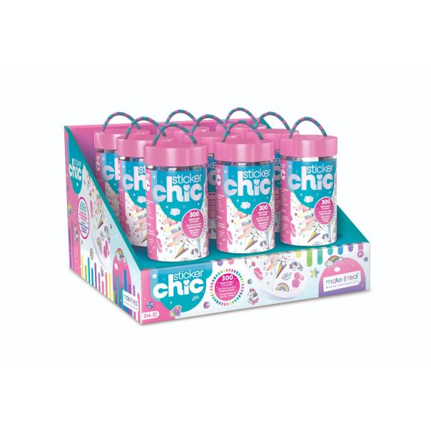 Make it Real Nalepnice Chic za patike rainbow - 1732